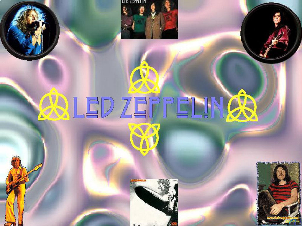Led Zeppelin collage