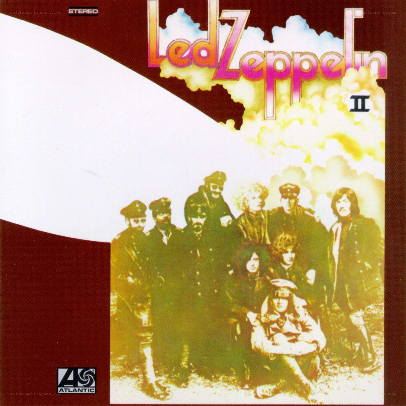 Led Zeppelin II album cover