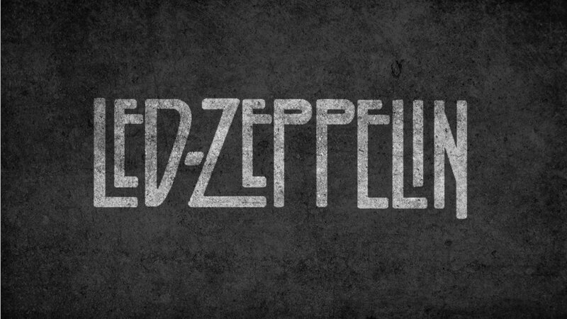 Led Zeppelin Logo — Dark
