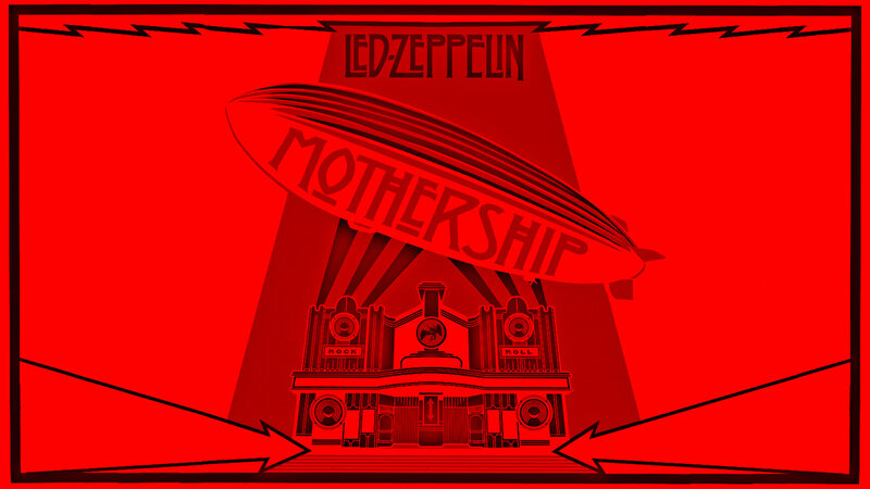 Led Zeppelin Mothership artwork