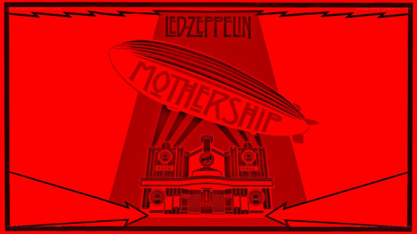 Led Zeppelin Mothership artwork