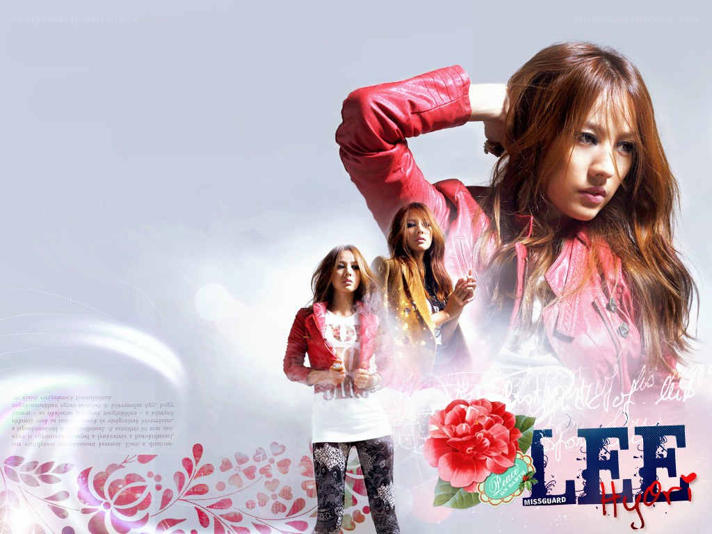 Lee Hyori promotional poster
