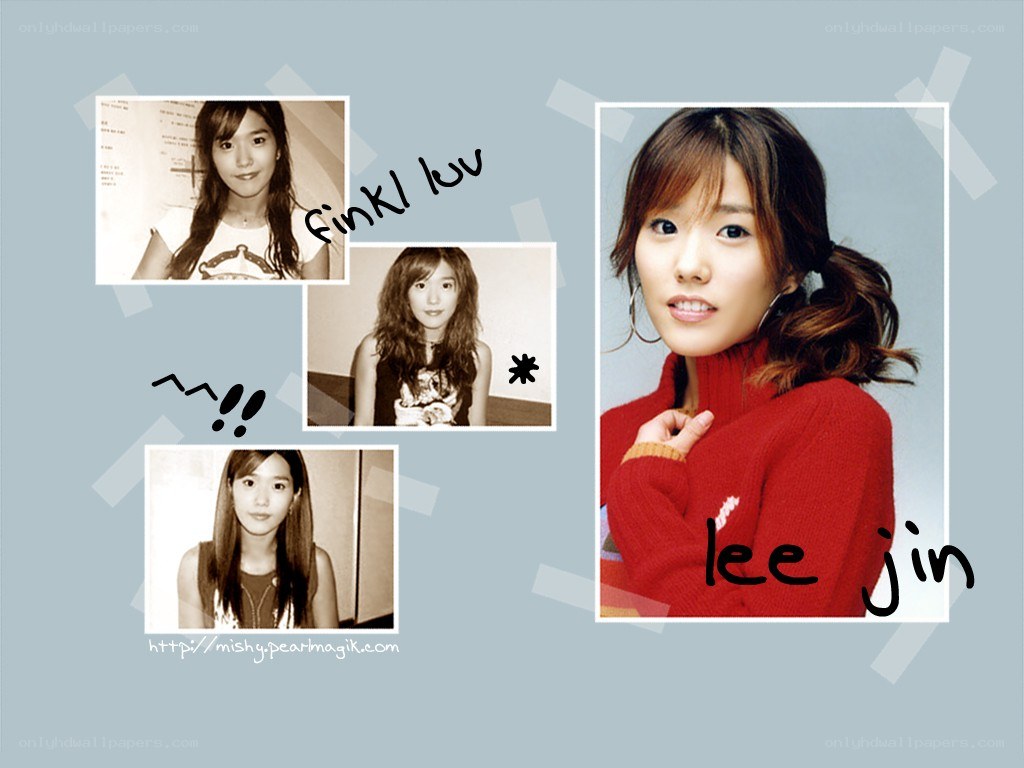 Lee Jin photo collage
