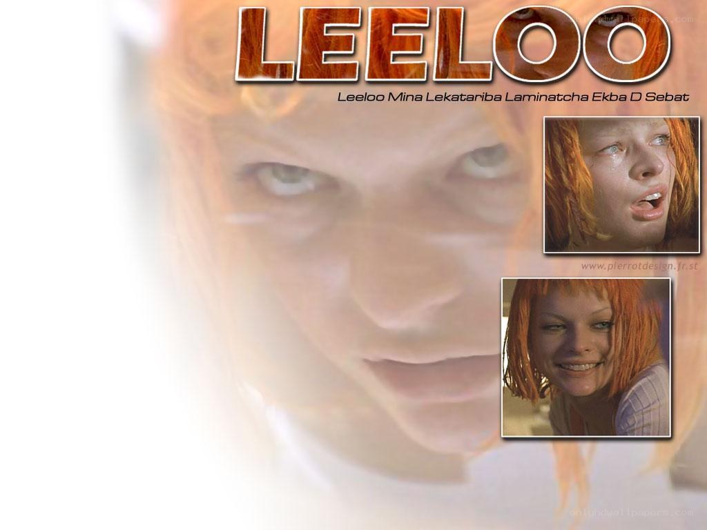 Leeloo character collage