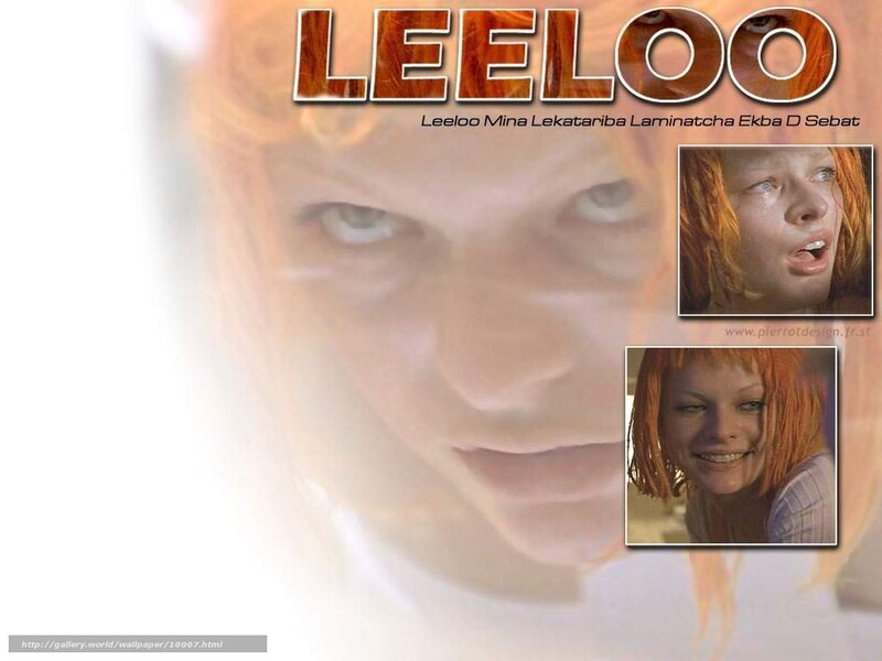 Leeloo character collage