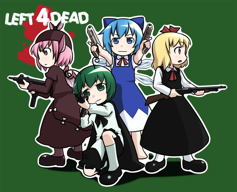 Left 4 Dead chibi characters