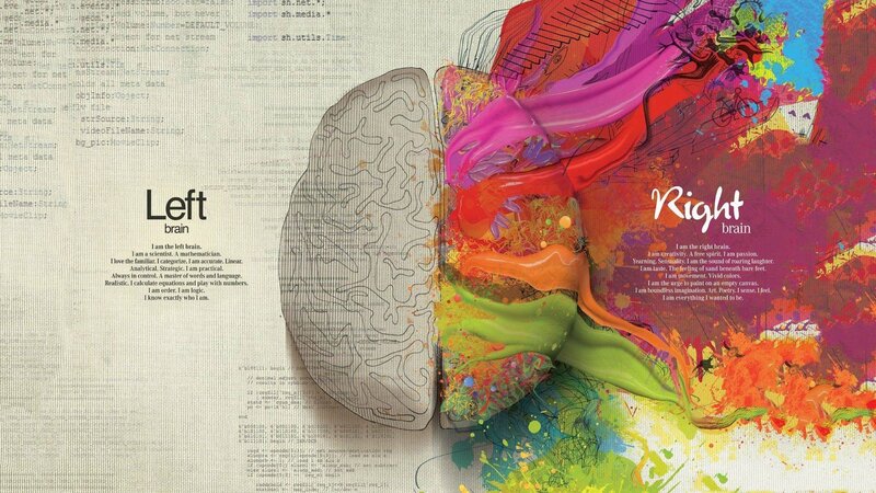 Left and Right Brain — Gray