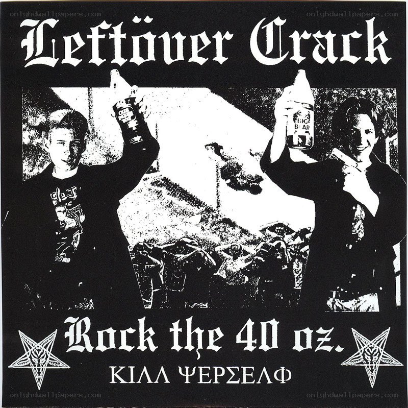 Leftover Crack album cover