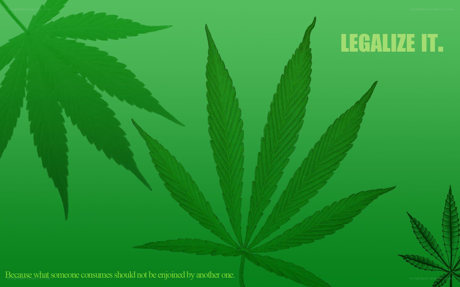 Legalize cannabis leaf