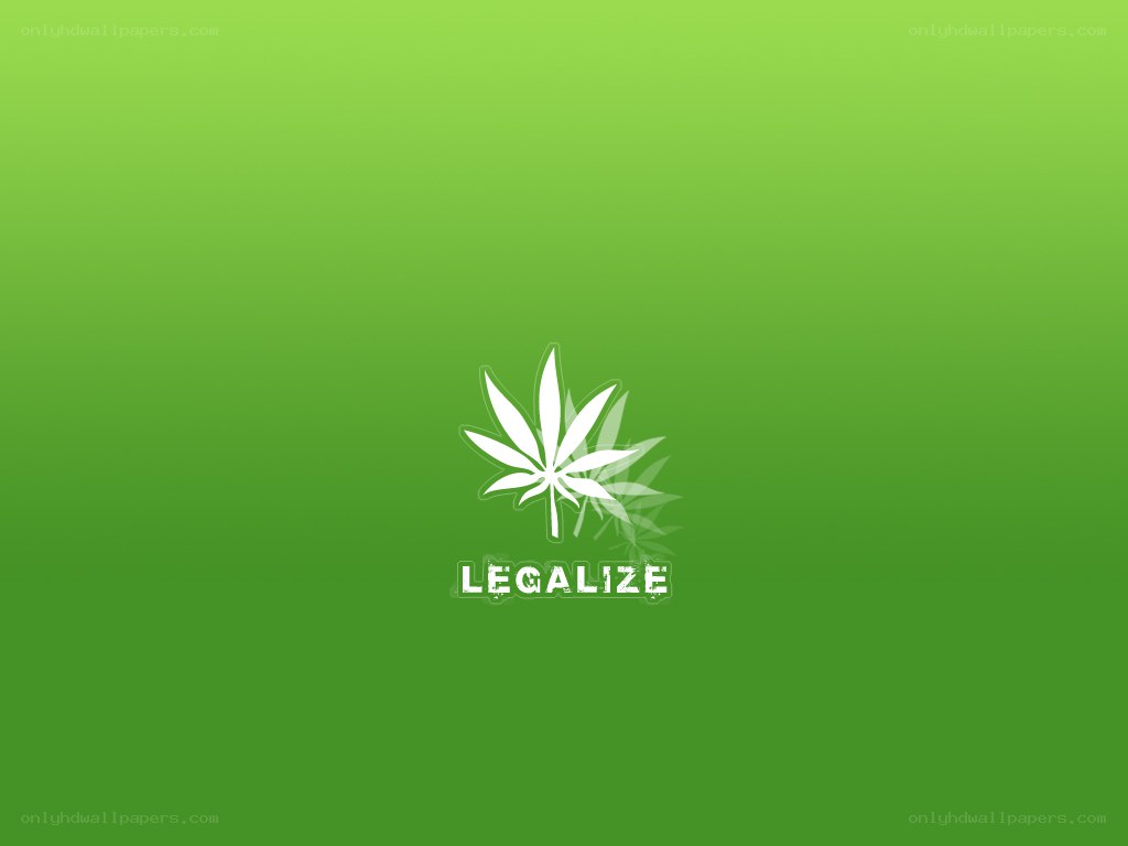 Legalize cannabis leaf