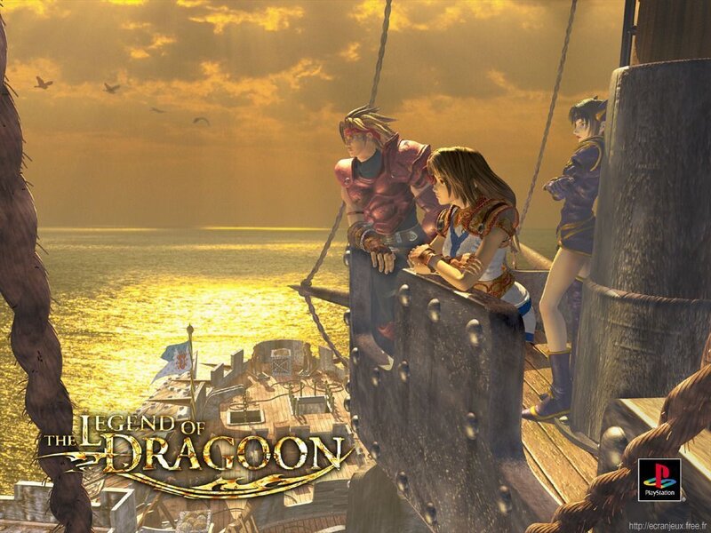 Legend of Dragoon ship scene