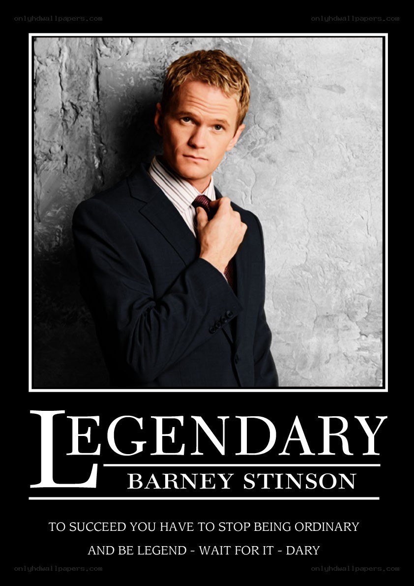 Legendary Barney Stinson