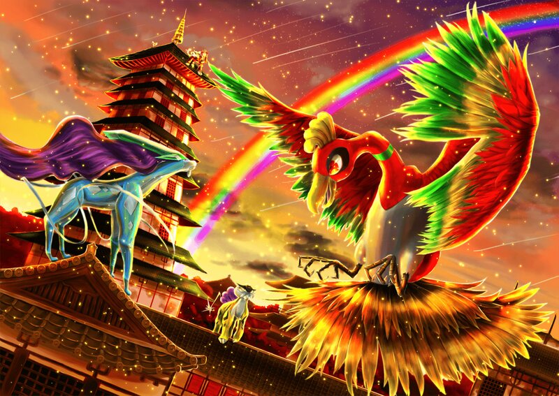 Legendary Birds in Sky