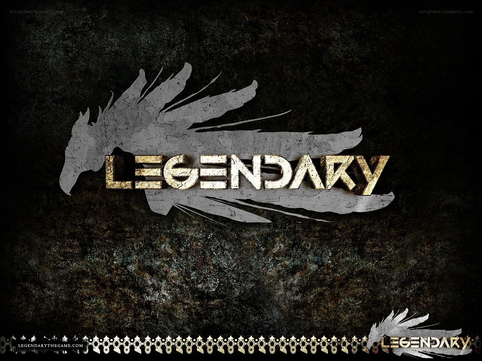 Legendary game logo