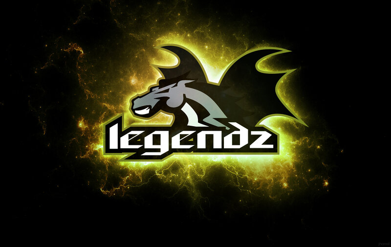 Legendz logo with dragon