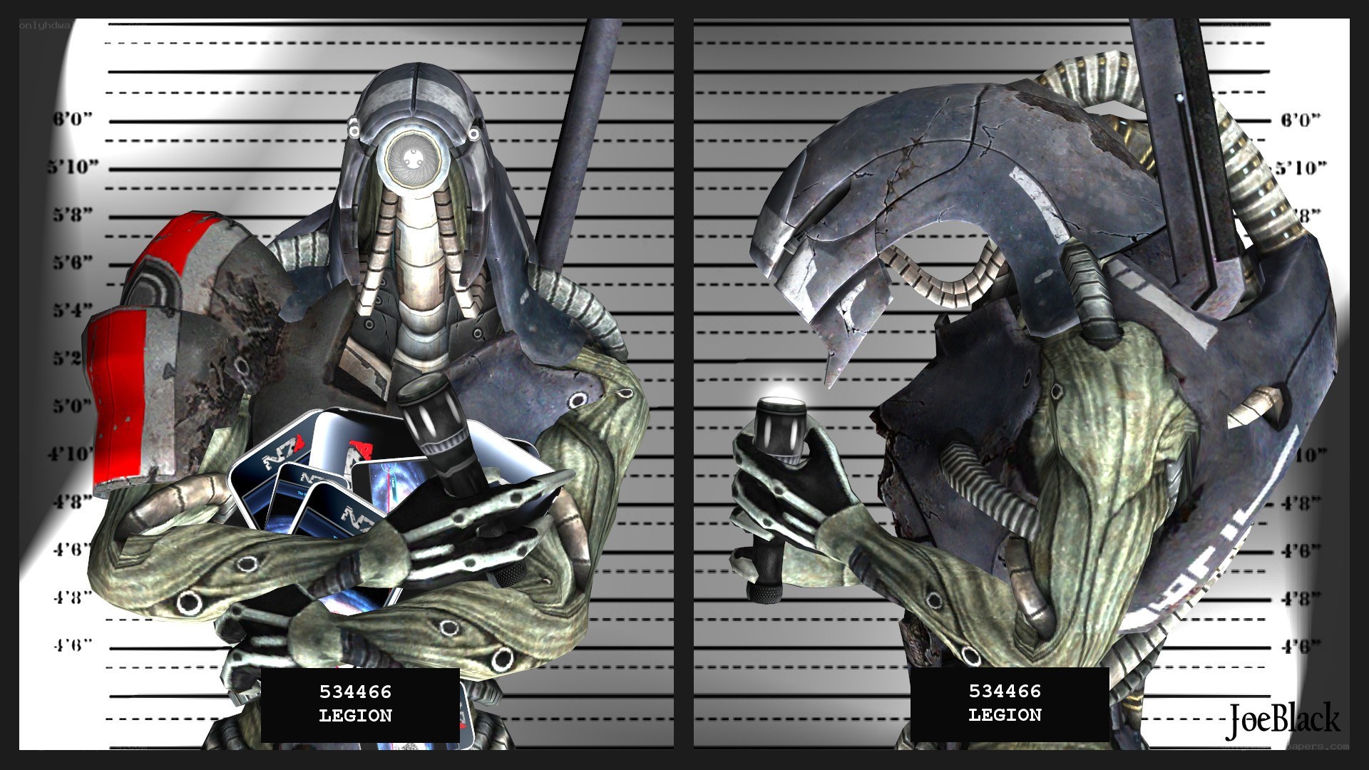 Legion mugshot from Mass Effect