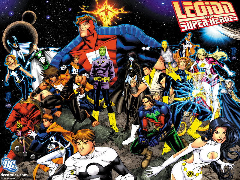Legion of Super-Heroes group portrait