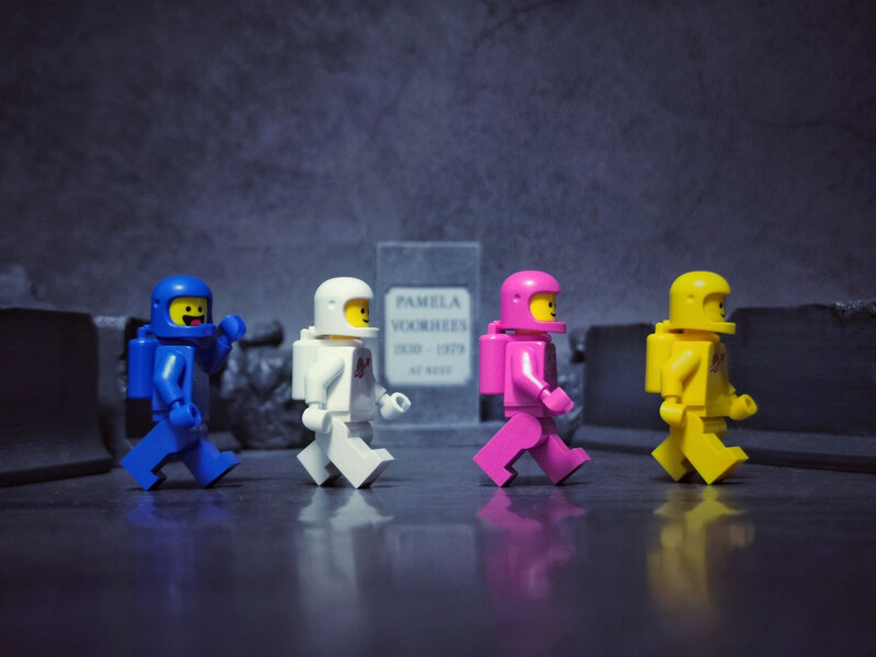 LEGO Astronauts Walking