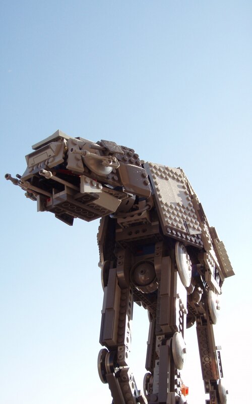 Lego AT-AT walker model
