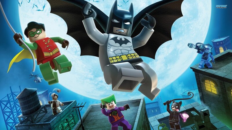 Lego Batman and Allies — Blue, Dramatic, Night