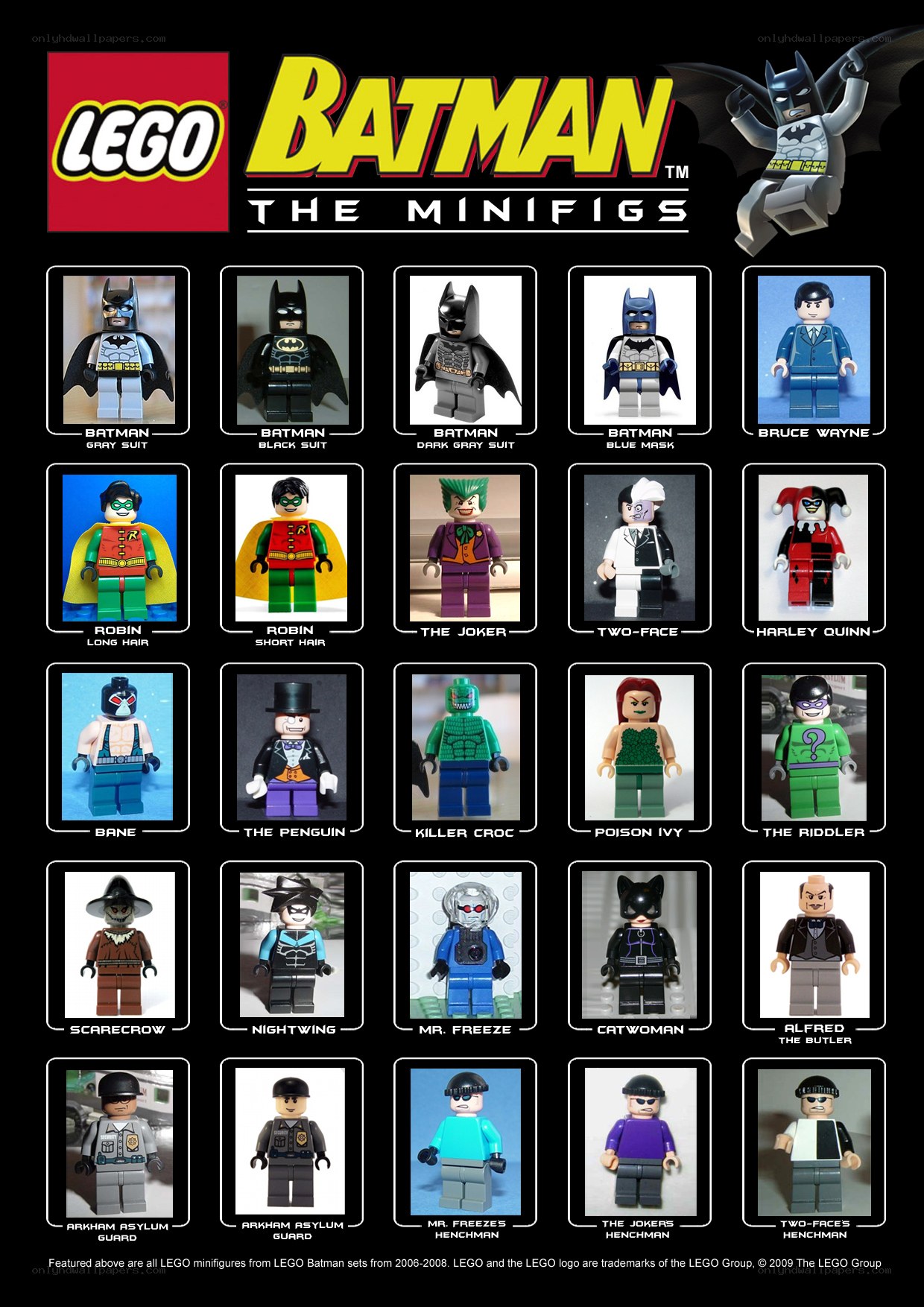 LEGO Batman Minifigures Collection