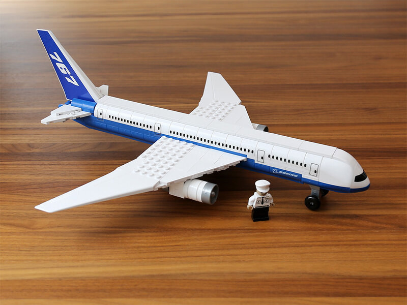 Lego Boeing 767 Model