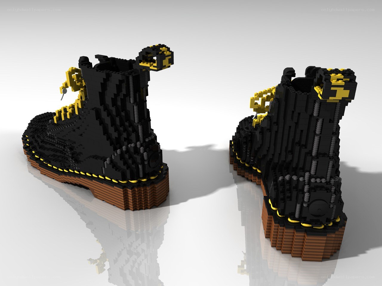 Lego boot model