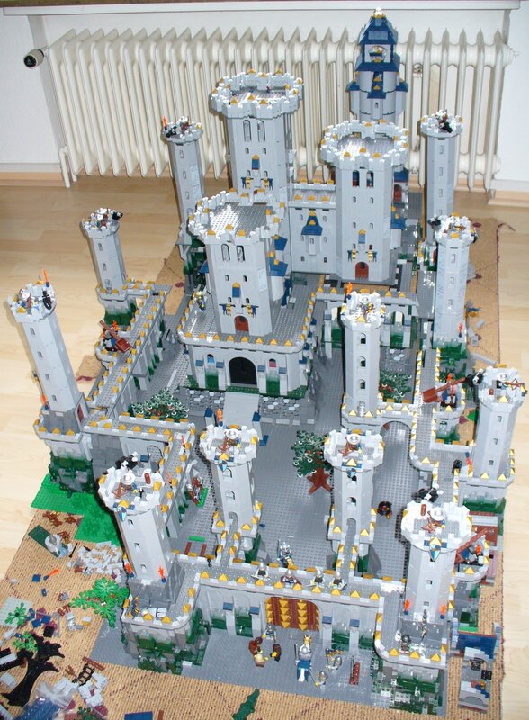 Lego castle model
