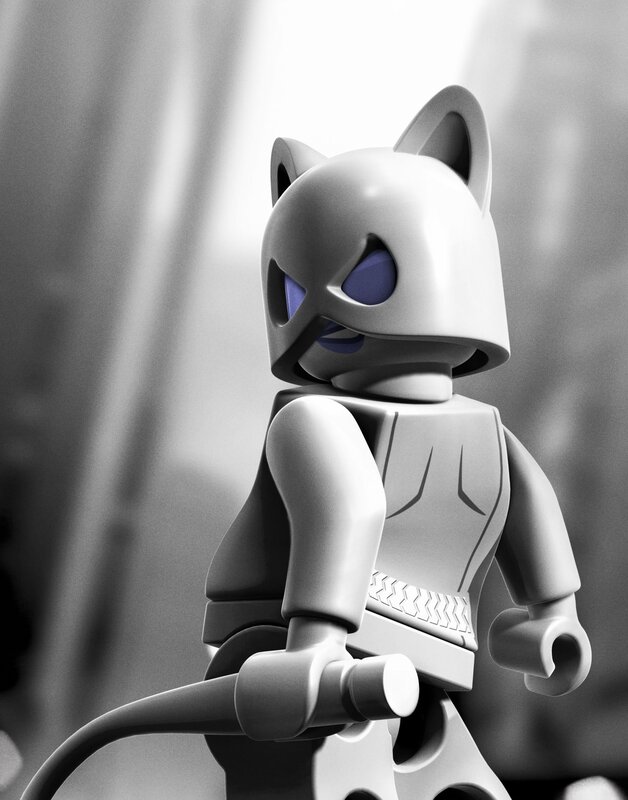 Lego Catwoman Figure