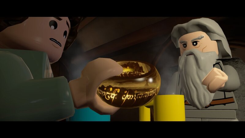 Lego Characters Holding Ring