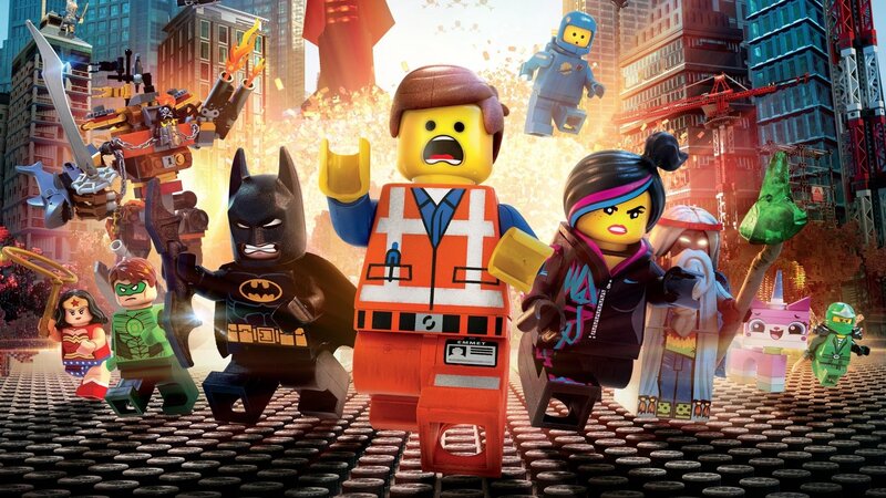 Lego Characters in City — Red