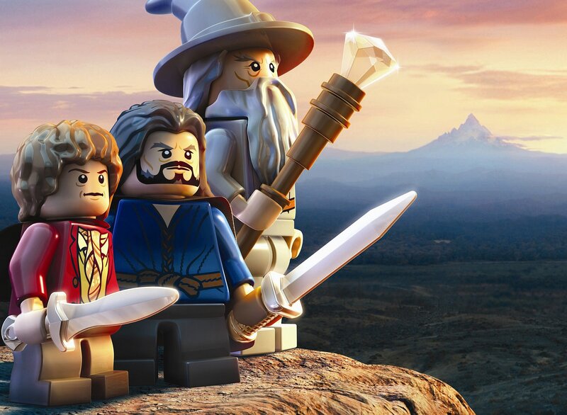 Lego Characters on Cliff