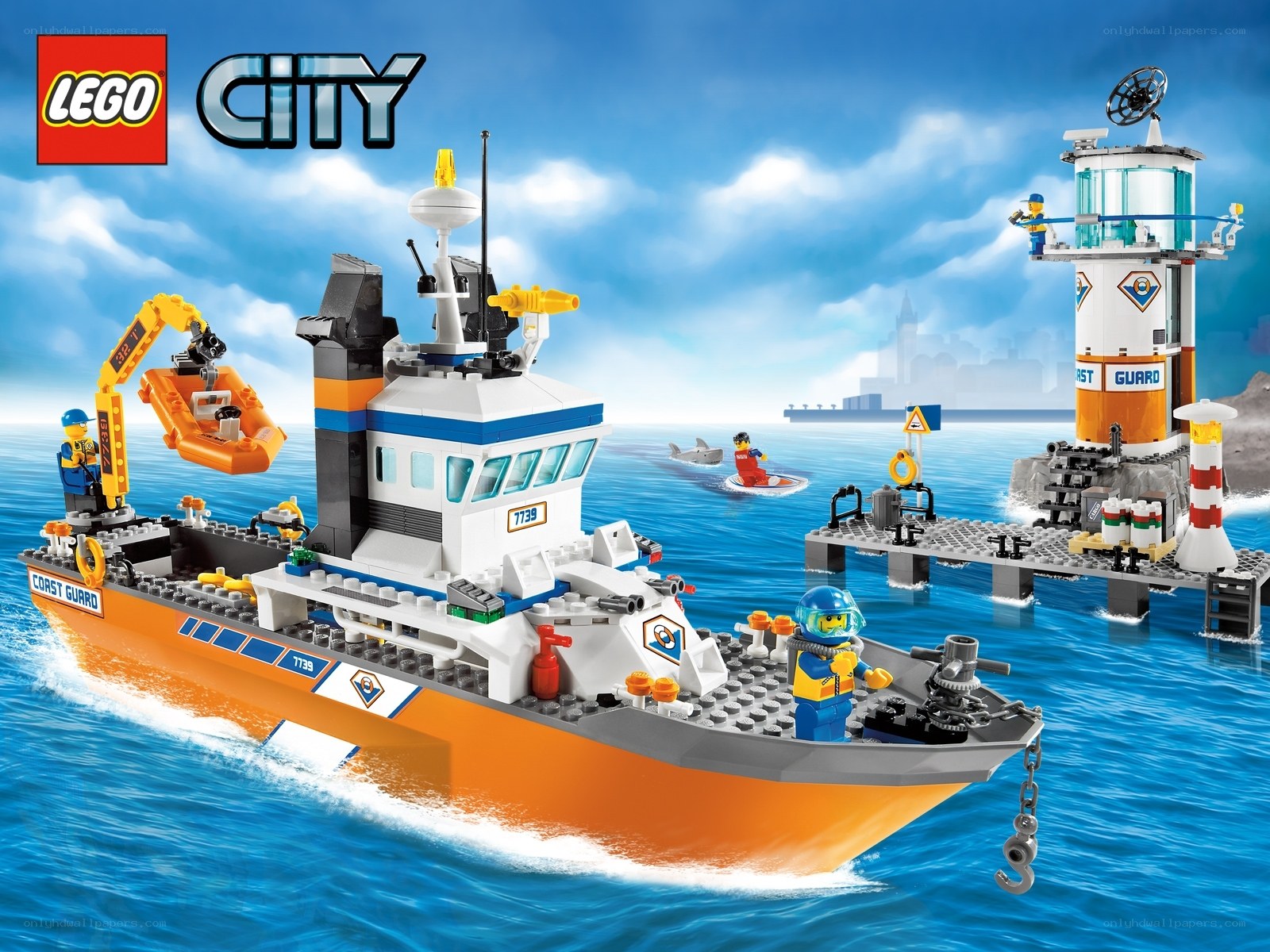 LEGO City Coast Guard Boat