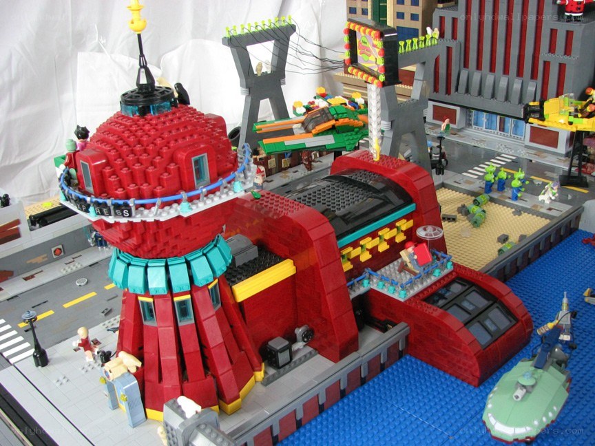 Lego city water tower