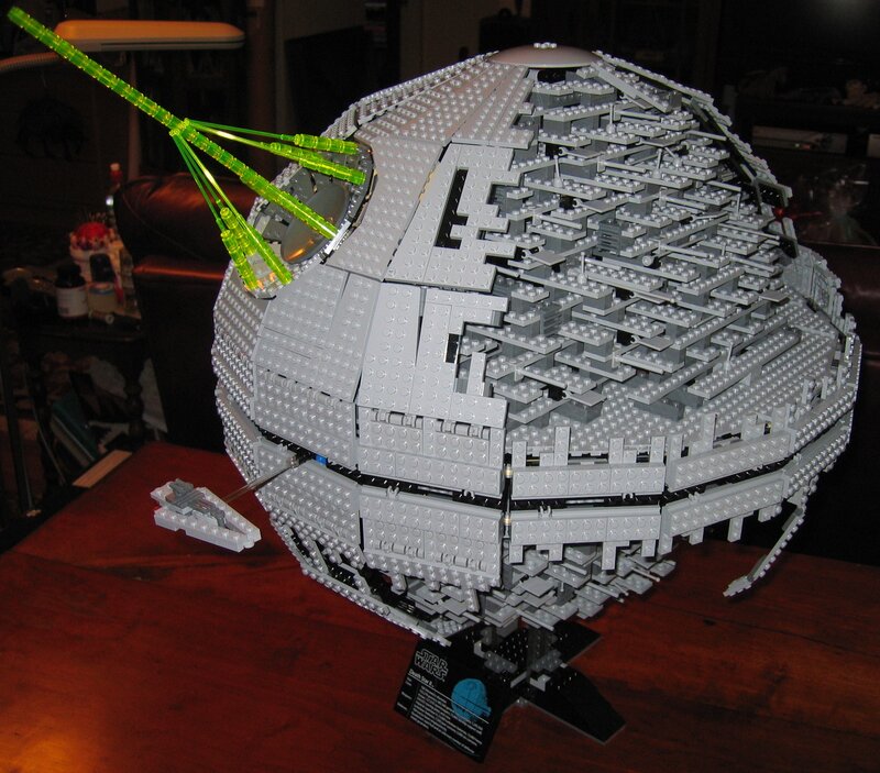 Lego Death Star Model — Gray