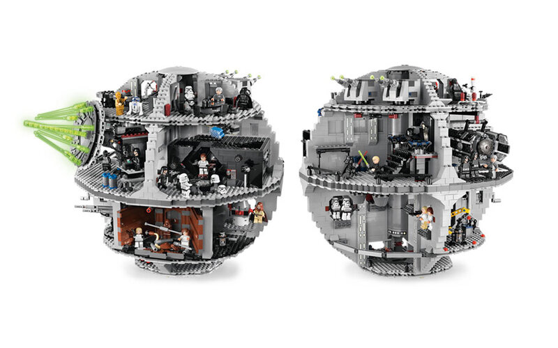LEGO Death Star model