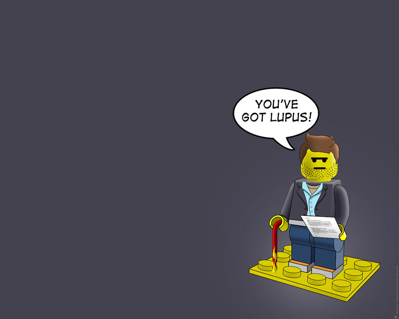 Lego doctor with lupus diagnosis