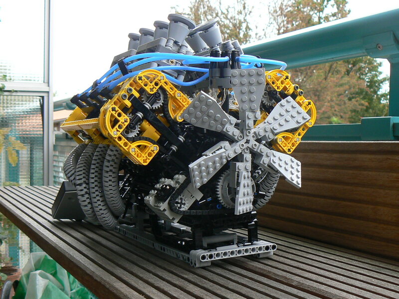 Lego engine model