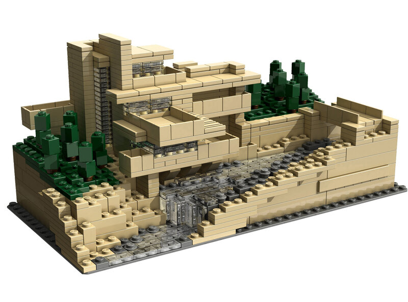 Lego Fallingwater model