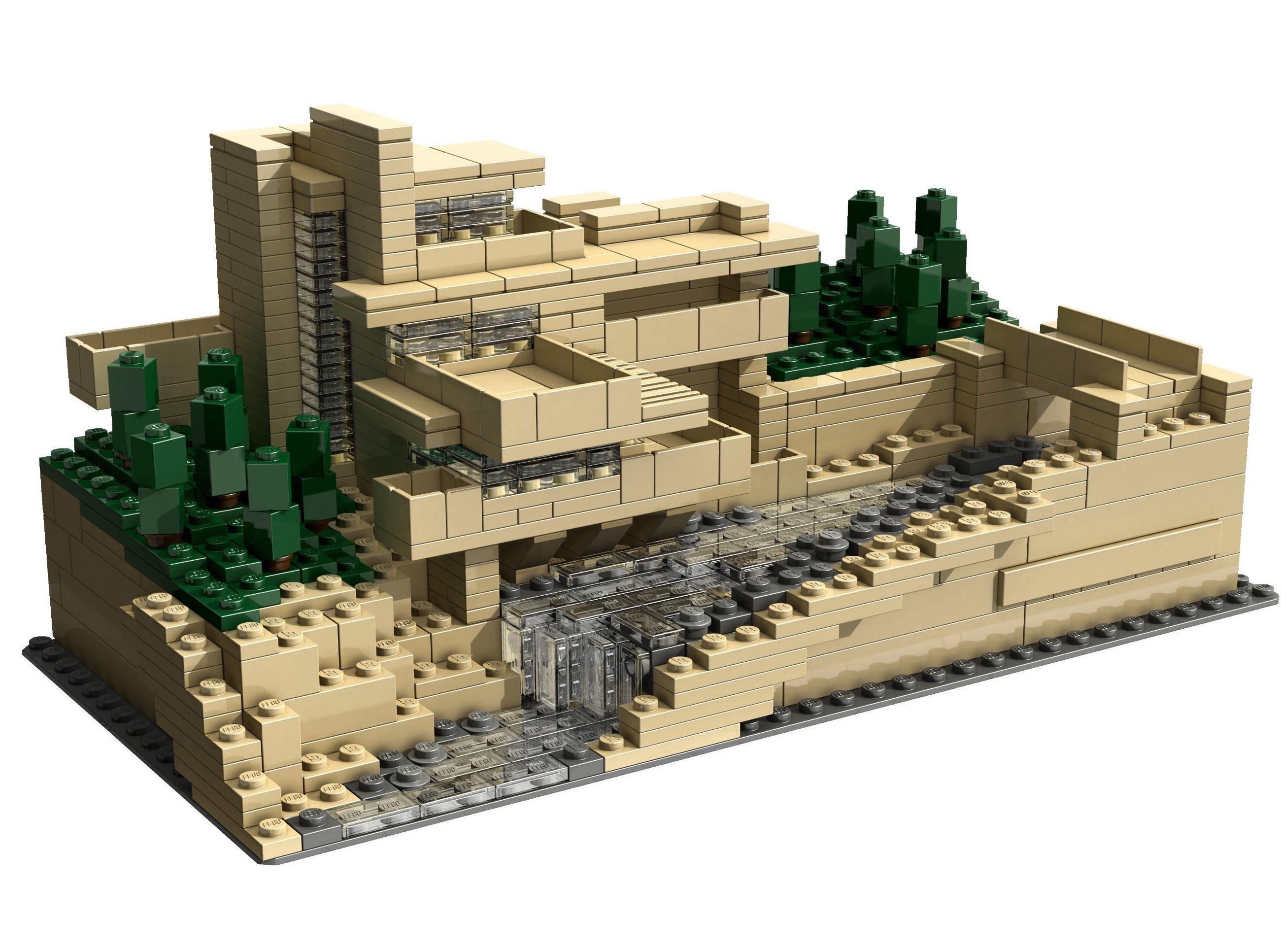 Lego Fallingwater model