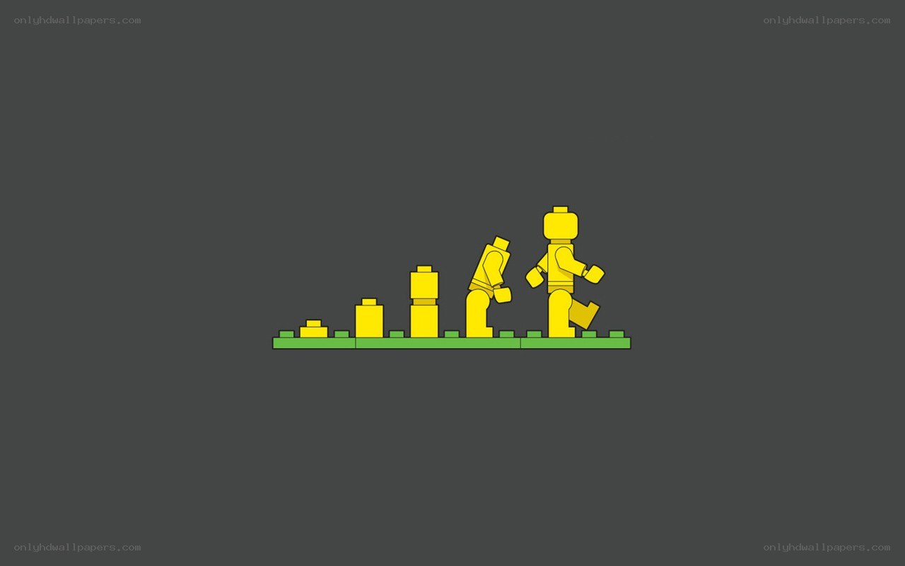 Lego figure evolution