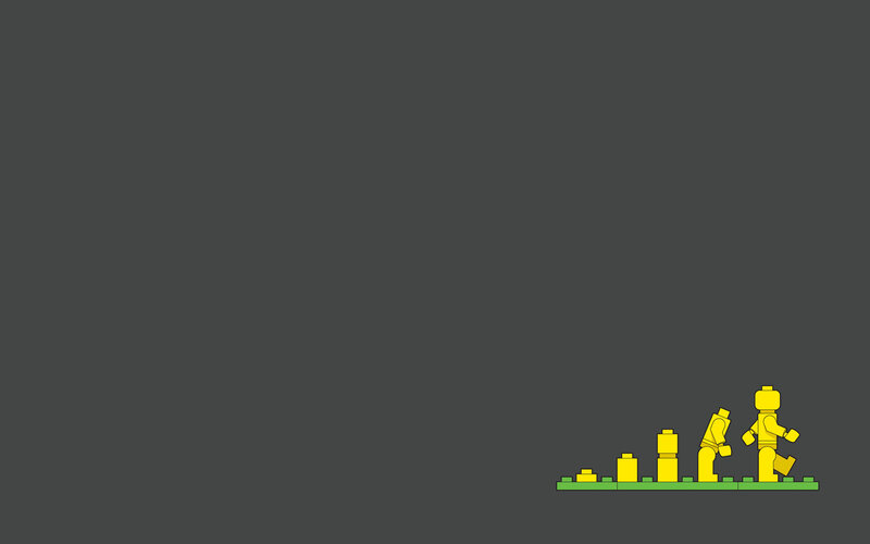 Lego figure evolution