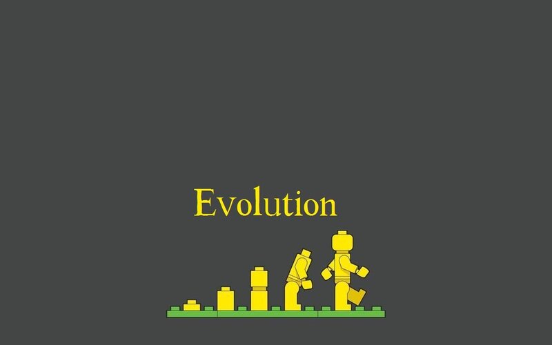 Lego Figures Evolution