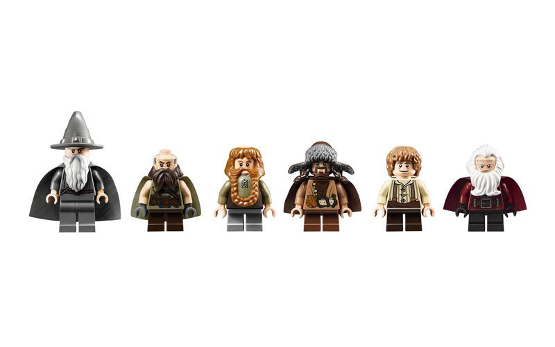 Lego Figures in a Row