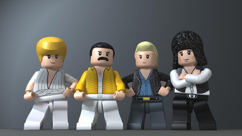 Lego Figures of Band Members