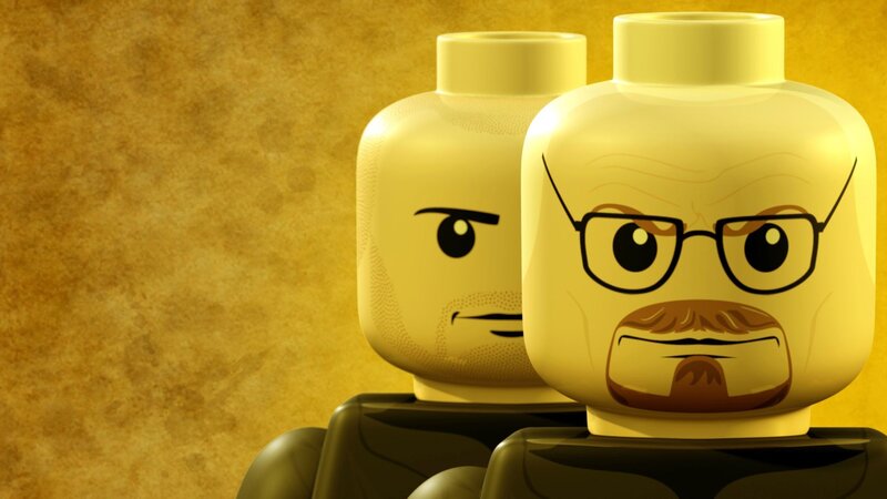 Lego Heads of Two Men