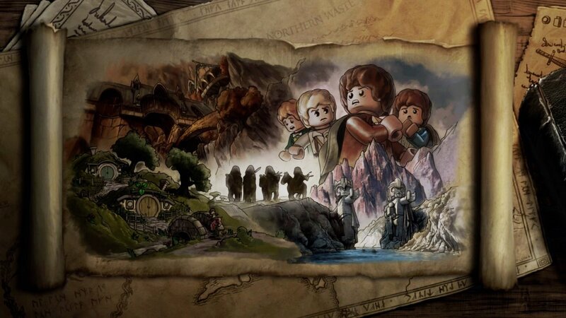 Lego Hobbit Characters — Brown, Adventurous