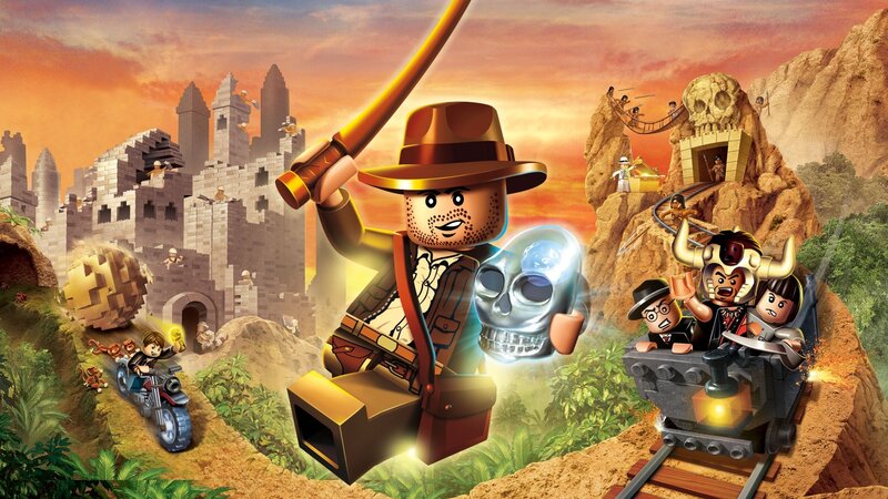 Lego Indiana Jones Character — Orange