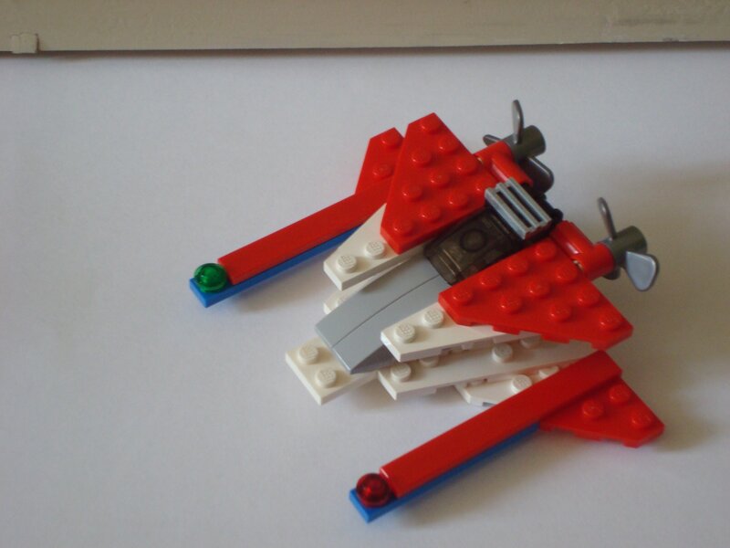 Lego jet model