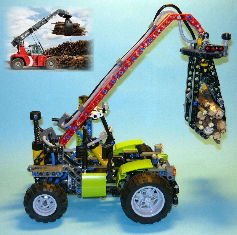 Lego log handler model